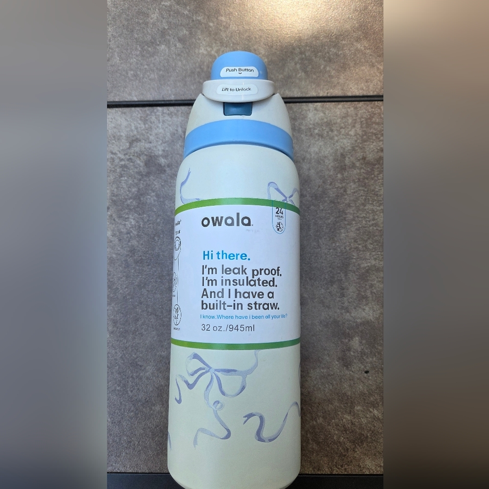 Owala Insulated Water Bottle with Straw